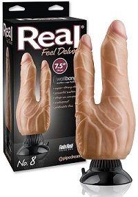 Dildo podwójne Real Feel Deluxe 8 Flesh